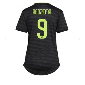 Damen Fußballbekleidung Real Madrid Karim Benzema #9 3rd Trikot 2022-23 Kurzarm